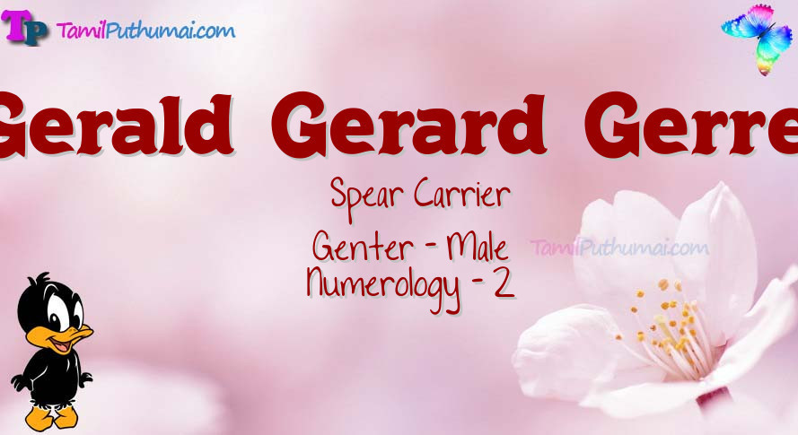 Gerald  Gerard  Gerret-babyname-meaning